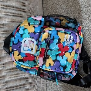 🏰🎈Disney 🎈🏰 Disney Parks Mickey Ballon Backpack With Ears Holder NWT